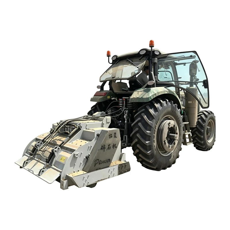 Machine voor het terugwinnen van bevroren grond